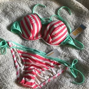Custom Made Striped bikini